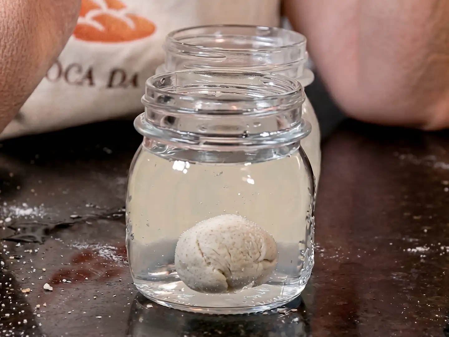 Fermento Levain — Método da Bolinha